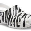Crocs Classic Clog animal Printing Rantasandaalit Musta Valkoinen 206676-1DE