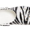 Crocs Classic Clog animal Printing Rantasandaalit Musta Valkoinen 206676-1DE