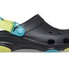 Crocs Classic Clog Beach Unisex mustat sandaalit 206340-0C4