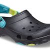 Crocs Classic Clog Beach Unisex mustat sandaalit 206340-0C4