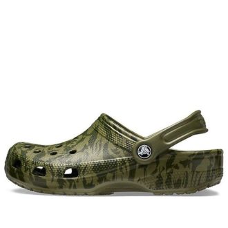 Crocs Classic Clog Camouflage Printing Beach Army Green Sandaalit 206454-309 Crocs Classic Clog Camouflage Printing Beach Army Green Sandaalit 206454-309