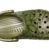 Crocs Classic Clog Camouflage Printing Beach Army Green Sandaalit 206454-309