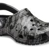 Crocs Classic Clog Camouflage Printing Rantasandaalit Musta Unisex 206454-001