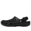 Crocs Classic Clog Cozy Hengittävät Rantasandaalit Musta 207142-001 Crocs Classic Clog Cozy Hengittävät Rantasandaalit Musta 207142-001