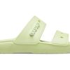 Crocs Classic Clog Cozy Unisex Harmaa Vihreät Tohvelit 206761-335
