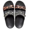 Crocs Classic Clog Cozy Unisex mustat moniväriset tossut ”musta” 207847-0C4 Crocs Classic Clog Cozy Unisex mustat moniväriset tossut ”musta” 207847-0C4