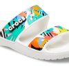 Crocs Classic Clog Cozy Unisex valkoinen moniväriset tossut ”White” 207856-94S Crocs Classic Clog Cozy Unisex valkoinen moniväriset tossut ”White” 207856-94S