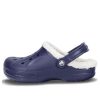 Crocs Classic Clog Crocs Stay Warm kulutusta kestävät tummansiniset unisex-tossut 16244-49U