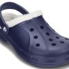 Crocs Classic Clog Crocs Stay Warm kulutusta kestävät tummansiniset unisex-tossut 16244-49U