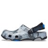 Crocs Classic Clog Desert Camouflage Outdoor Beach Unisex mustat harmaat sandaalit 207305-097