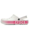 Crocs Classic Clog Hengittävä ja liukumaton kenkä vaaleanpunainen valkoinen 206852-100