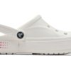 Crocs Classic Clog Hengittävä ja liukumaton kenkä vaaleanpunainen valkoinen 206852-100
