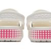 Crocs Classic Clog Hengittävä ja liukumaton kenkä vaaleanpunainen valkoinen 206852-100