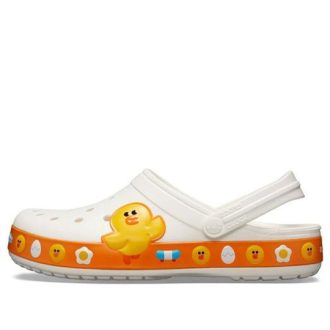 Crocs Classic Clog Line Friends Beach White Yellow Unisex sandaalit ”White Yellow” 205791-100 Crocs Classic Clog Line Friends Beach White Yellow Unisex sandaalit ”White Yellow” 205791-100