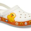 Crocs Classic Clog Line Friends Beach White Yellow Unisex sandaalit ”White Yellow” 205791-100