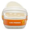 Crocs Classic Clog Line Friends Beach White Yellow Unisex sandaalit ”White Yellow” 205791-100