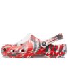 Crocs Classic Clog Marble Beach Sports Unisex Red White Sandaalit ”Red White” 206867-884 Crocs Classic Clog Marble Beach Sports Unisex Red White Sandaalit ”Red White” 206867-884