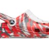 Crocs Classic Clog Marble Beach Sports Unisex Red White Sandaalit ”Red White” 206867-884 Crocs Classic Clog Marble Beach Sports Unisex Red White Sandaalit ”Red White” 206867-884
