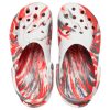 Crocs Classic Clog Marble Beach Sports Unisex Red White Sandaalit ”Red White” 206867-884 Crocs Classic Clog Marble Beach Sports Unisex Red White Sandaalit ”Red White” 206867-884