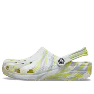 Crocs Classic Clog Marble Beach Sports Unisex White Grey Sandaalit ”White Grey” 206867-1FJ Crocs Classic Clog Marble Beach Sports Unisex White Grey Sandaalit ”White Grey” 206867-1FJ