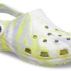 Crocs Classic Clog Marble Beach Sports Unisex White Grey Sandaalit ”White Grey” 206867-1FJ Crocs Classic Clog Marble Beach Sports Unisex White Grey Sandaalit ”White Grey” 206867-1FJ