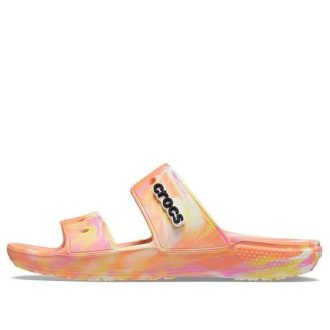 Crocs Classic Clog Marble Beach Unisex Red moniväriset tossut ”Red” 207701-83F Crocs Classic Clog Marble Beach Unisex Red moniväriset tossut ”Red” 207701-83F