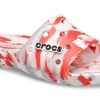 Crocs Classic Clog Marble Beach Unisex Red White Tossut ”Red White” 206879-884 Crocs Classic Clog Marble Beach Unisex Red White Tossut ”Red White” 206879-884