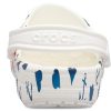 Crocs Classic Clog Printing Sandaalit Valkoinen Sininen 206053-94S