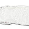 Crocs Classic Clog Printing Sandaalit Valkoinen Sininen 206053-94S