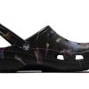Crocs Classic Clog rento hengittävä rantakengät mustat unisex 206868-001
