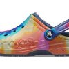 Crocs Classic Clog Tie Dye -tulostuskenkä syvänsininen unisex 207329-95T