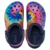 Crocs Classic Clog Tie Dye -tulostuskenkä syvänsininen unisex 207329-95T