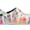 Crocs Classic Clog Tie -värjäyskenkä, monivärinen musta 206341-0C4