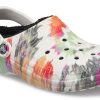 Crocs Classic Clog Tie -värjäyskenkä, monivärinen musta 206341-0C4
