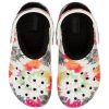 Crocs Classic Clog Tie -värjäyskenkä, monivärinen musta 206341-0C4