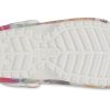 Crocs Classic Clog Tie -värjäyskenkä, monivärinen musta 206341-0C4