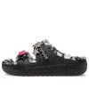 Crocs Classic Cozzzy Disco Glitter Sandaalit ”Musta” 208074-0C4