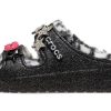Crocs Classic Cozzzy Disco Glitter Sandaalit ”Musta” 208074-0C4