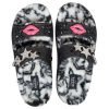 Crocs Classic Cozzzy Disco Glitter Sandaalit ”Musta” 208074-0C4