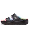 Crocs Classic Cozzzy Spray Dye Sandaalit ”Black Multi” 208046-0C4