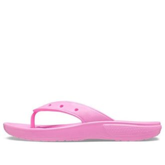Crocs Classic Crocs Flip Flip-Flops Unisex Pink 207713-6SW Crocs Classic Crocs Flip Flip-Flops Unisex Pink 207713-6SW