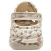 Crocs Classic Crush marmoroitu puukenkä ”Bone Multi” 208265-2Y3