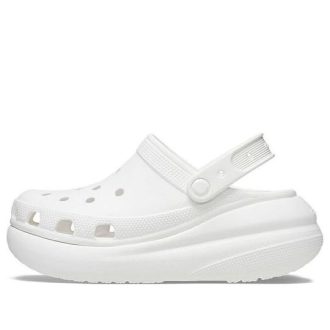 Crocs Classic Crush puukengät ”White” 207521-100
