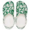 Crocs Classic Duke Print puukengät ”Green” 210003-3WH