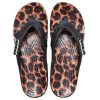 Crocs Classic eläin Flip-Flops Unisex Leopard print ”Black Leopard” 207872-0CU