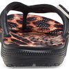 Crocs Classic eläin Flip-Flops Unisex Leopard print ”Black Leopard” 207872-0CU