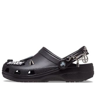 Crocs Classic Feel The Positivity Casual Unisex mustat sandaalit 207571-001