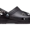Crocs Classic Feel The Positivity Casual Unisex mustat sandaalit 207571-001 Crocs Classic Feel The Positivity Casual Unisex mustat sandaalit 207571-001