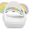 Crocs Classic Fur Sure 2-hihnaiset sandaalit ”White” 207405-100