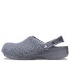 Crocs Classic Fuzz Mania -puukengät ”Slate Grey” 206625-0DA